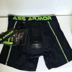 ASS ARMOR TAIL BONE PROTECTION BLACK